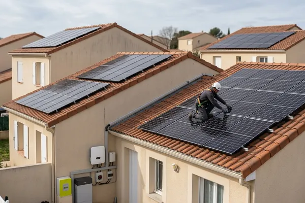 Panneaux solaires à Argenteuil